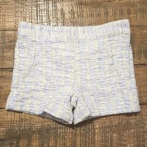 Janie and Jack Tweed Adjustable Waist Shorts